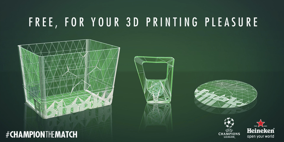 Heineken 3D Print Pack